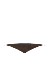 Courchevel Triangle Scarf in Brown
