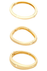 Prato, Circle & Siena Set Of 3 Cuff