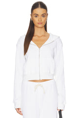 Waffle Zip Hoodie