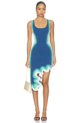 Aster Reversible Wavy Dress