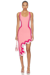Aster Reversible Wavy Dress