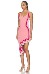 Aster Reversible Wavy Dress