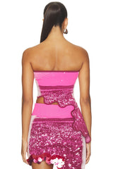 Pomelo Wavy Bra Top