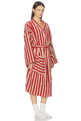 Pembroke Stripe Cotton Robe