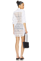 Lace Millie Tie Tunic Dress