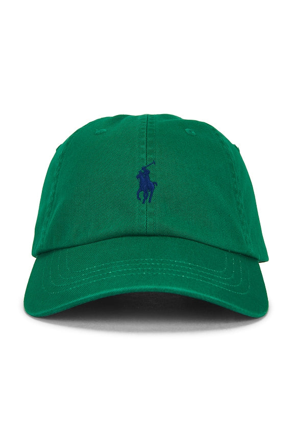 Twill Classic Sport Cap Hat in Billard Green