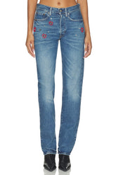 Rigid Denim Standard Straight Jeans