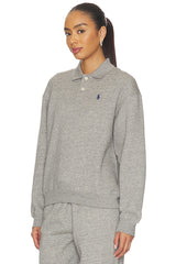 Arctic Fleece Polo Sweatshirt