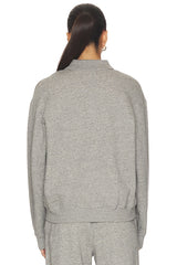 Arctic Fleece Polo Sweatshirt