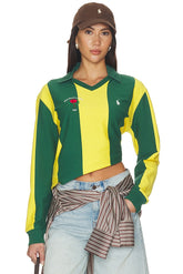 Rugby Jersey Long Sleeve Polo Collar Pullover