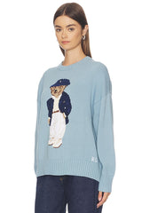 Cotton Bear Crew Neck Pullover