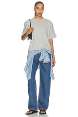 Cropped Short Sleeve T-shirt