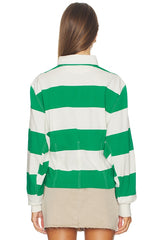 Vintage Long Sleeve Polo Top