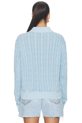 Cotton Long Sleeve Polo