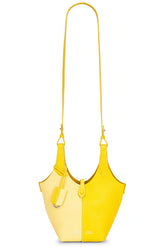 Shiny Drum Pebble Small Crossbody Bag