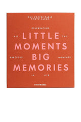 Little Moments Big Memories Photo Album