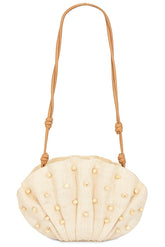 The Origami Beaded Scallop Clutch