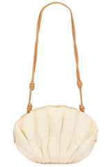 The Origami Beaded Scallop Clutch