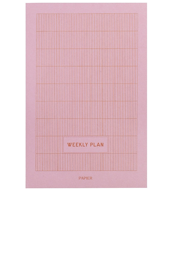 Productivity Weekly List Pads