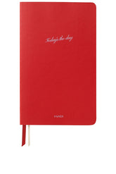 Today's The Day Faux Leather Softcover Notebook