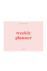 Weekly Desk Planner