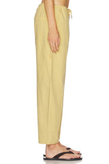 Theo Drawstring Poplin Pant