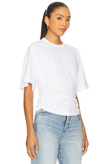 Veronica Drop Shoulder Cinched Tee