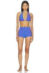 X The Chemo Club Lolo Halter Bikini Top