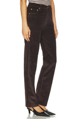 Harlow Mid-Rise Straight Pant