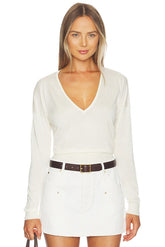 Silk Cashmere V Neck Sweater