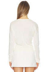 Silk Cashmere V Neck Sweater