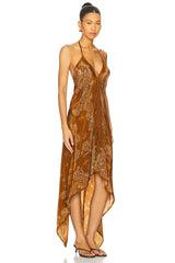 High Low Handkerchief Dress