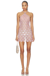 Ninette Embroidered Mini Dress