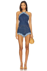 Rhonda Denim Top