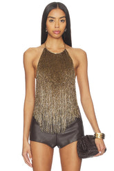 Sable Fringe Top