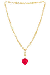 Mini Happy Heart Necklace