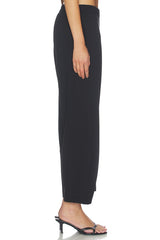 Ponte Knit Barrel Pant