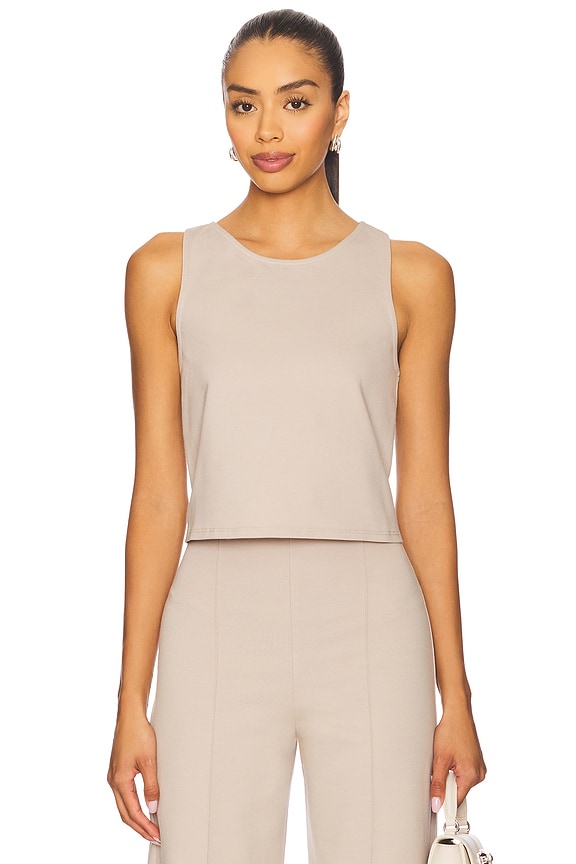 Ponte Knit Tank Top