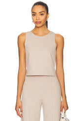 Ponte Knit Tank Top
