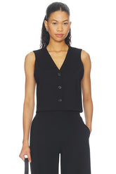 Ponte Knit Vest