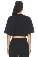 Ponte Knit Crop Top