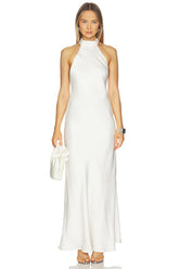 Arabelle High Neck Maxi Dress