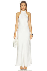 Arabelle High Neck Maxi Dress