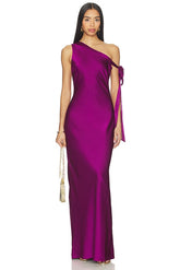 Viola One Shoulder Maxi Dress