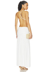 Imelda High Neck Maxi Dress