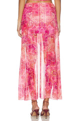Emery Midi Flounce Skirt