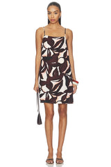 Hideaway Linen Tie Strap Dress