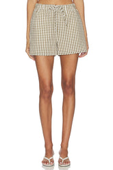 Easy Gingham Shorts