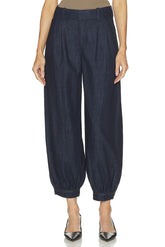 Balloon Denim Trouser