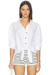 More Love Linen Tie Top